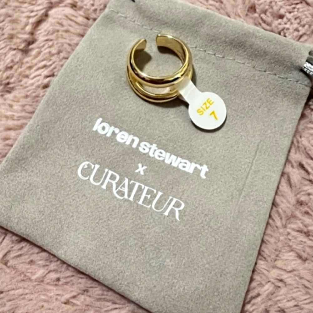 Loren Stewart X Curateur Double Band Ring